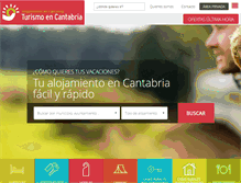 Tablet Screenshot of m.turismocantabria.es